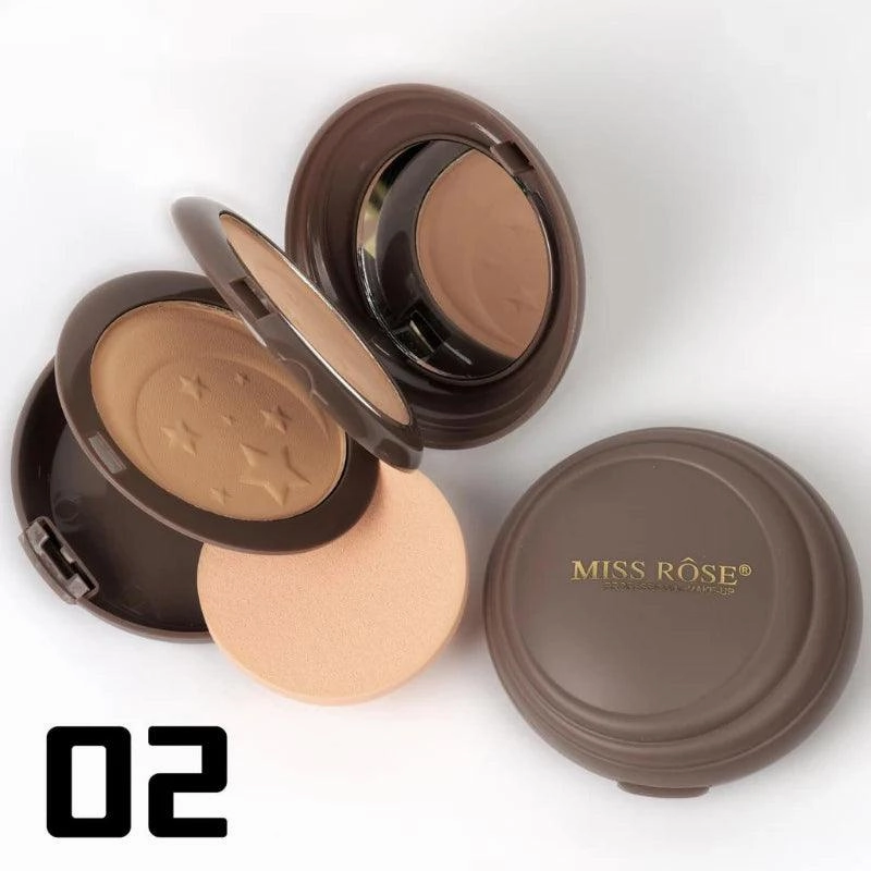 Miss Rose Brown Triangle Compact Powder