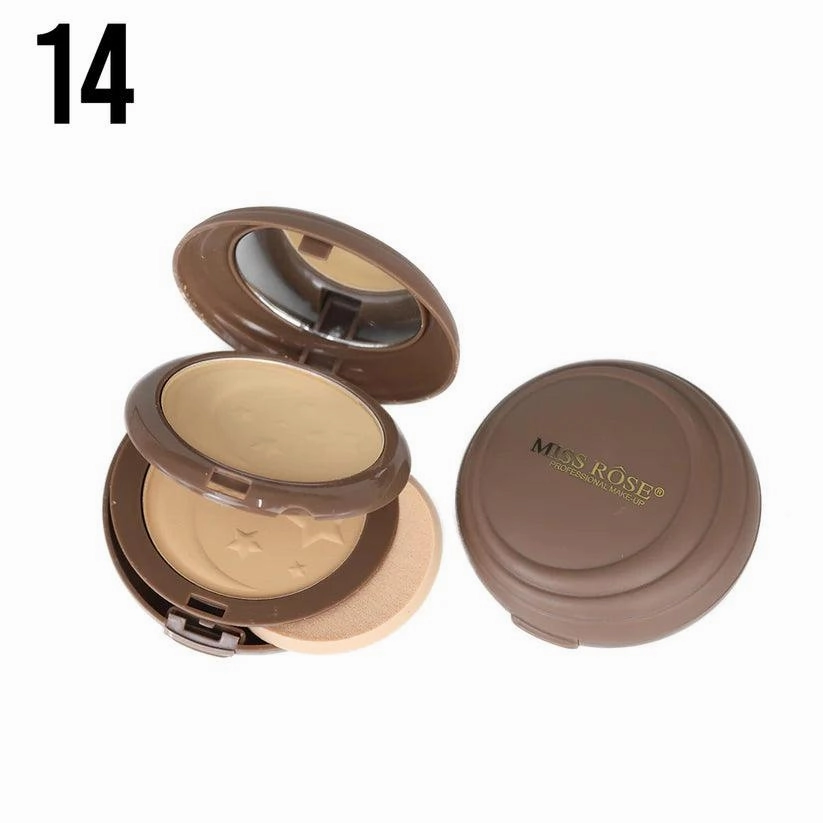 Miss Rose Brown Triangle Compact Powder
