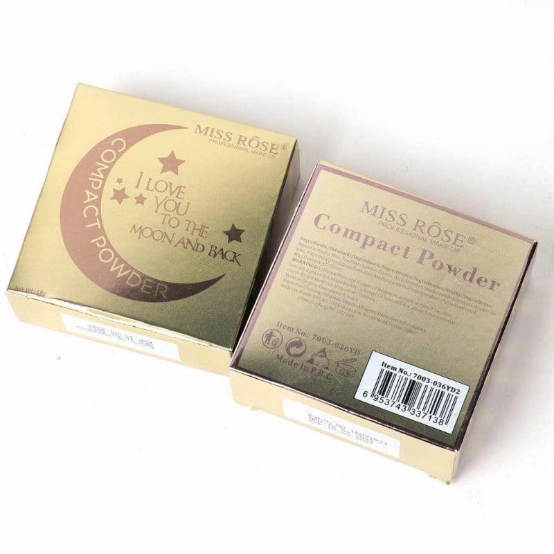 Miss Rose Brown Triangle Compact Powder