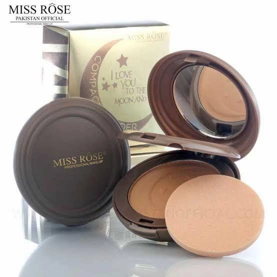 Miss Rose Brown Triangle Compact Powder