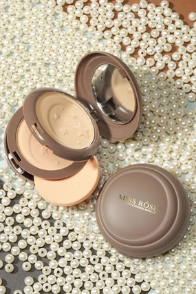 Miss Rose Brown Triangle Compact Powder