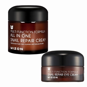 MIZON All In One Snail Face Moisturizer   Snail Eye Cream