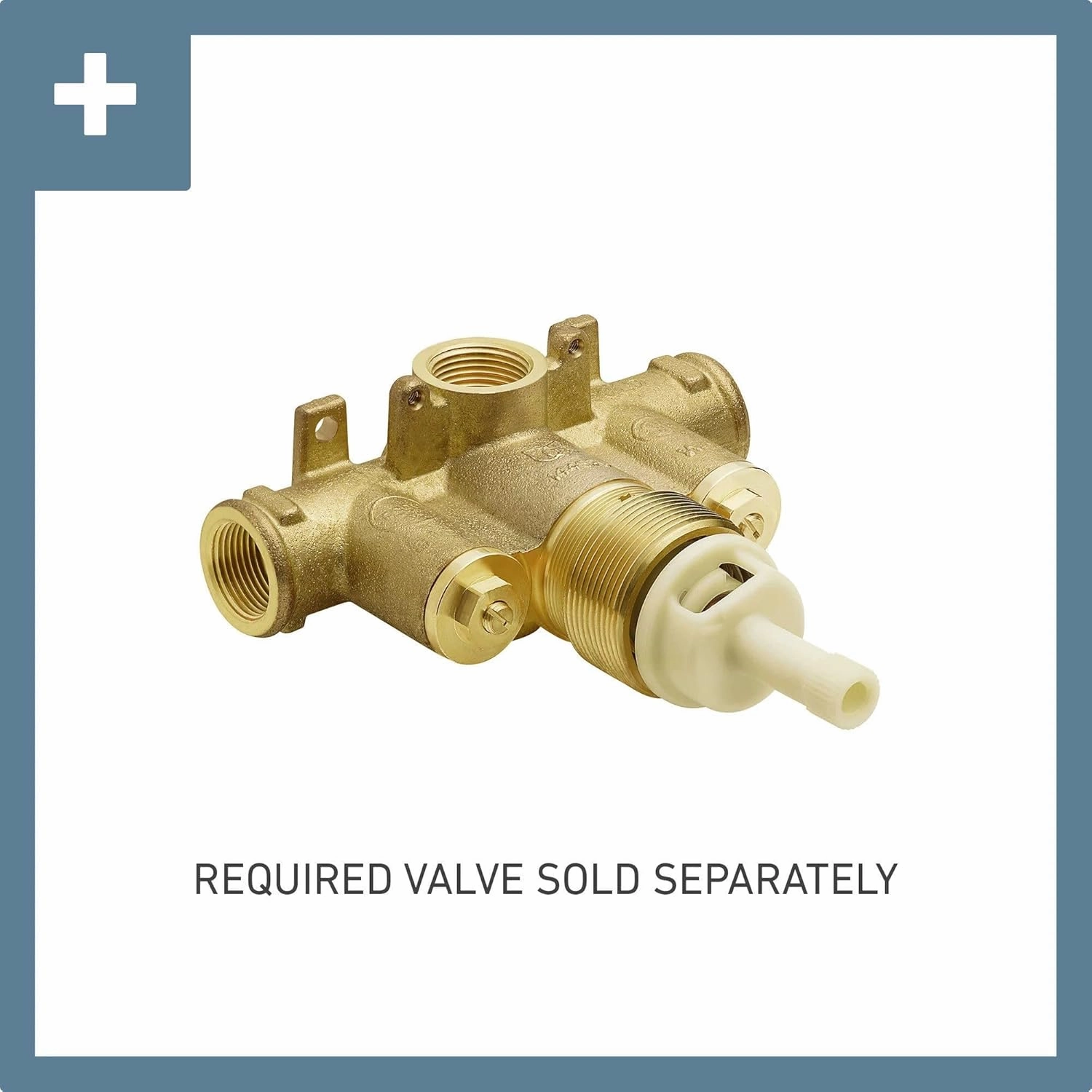 Moen Align Brushed Gold ExactTemp Thermostatic Valve Shower Trim Kit, Valve Required, T4291BG
