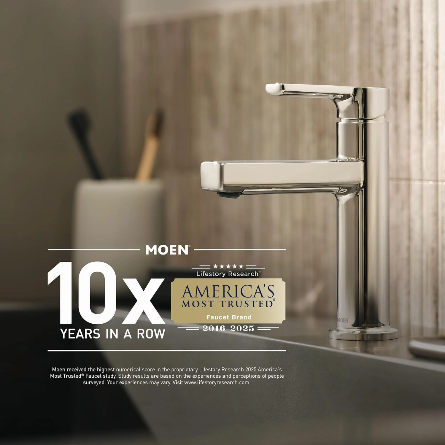 Moen Align Brushed Gold ExactTemp Thermostatic Valve Shower Trim Kit, Valve Required, T4291BG