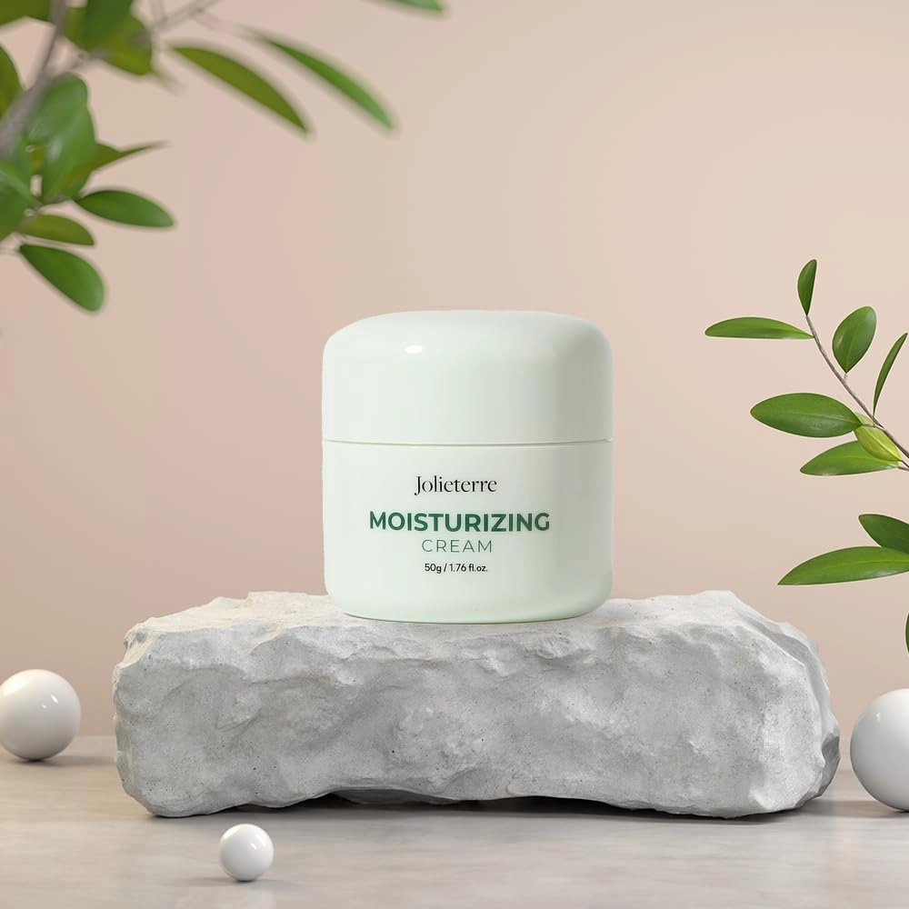 Moisturizing Cream – Deep Hydration with Centella Asiatica & Donkey Milk Peptide – Soothing & Anti-Aging Face Cream for Dry, Sensitive, and Mature Skin – 50ml