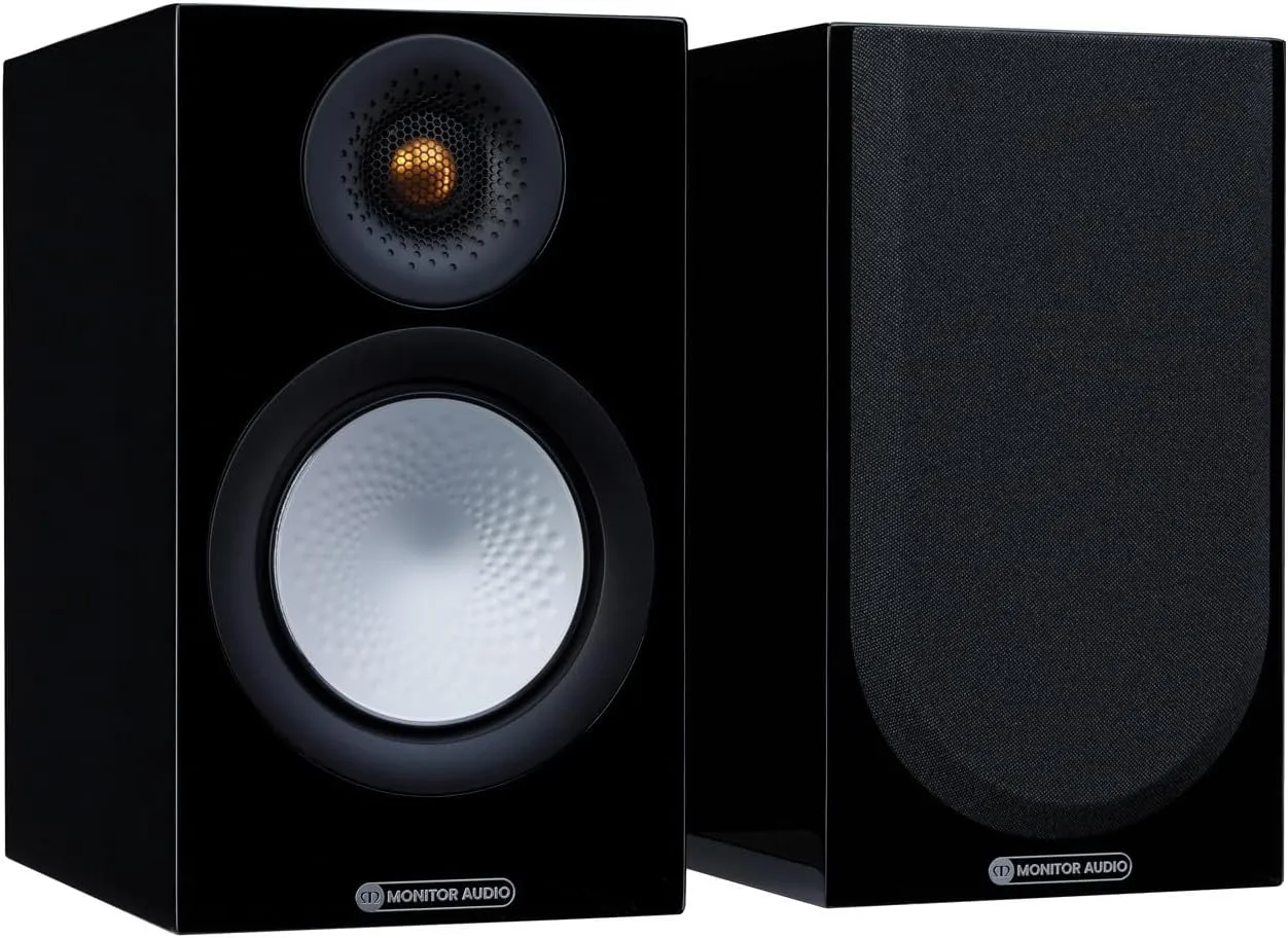Monitor Audio Silver 50 New 7G in Gloss Black (Pair)