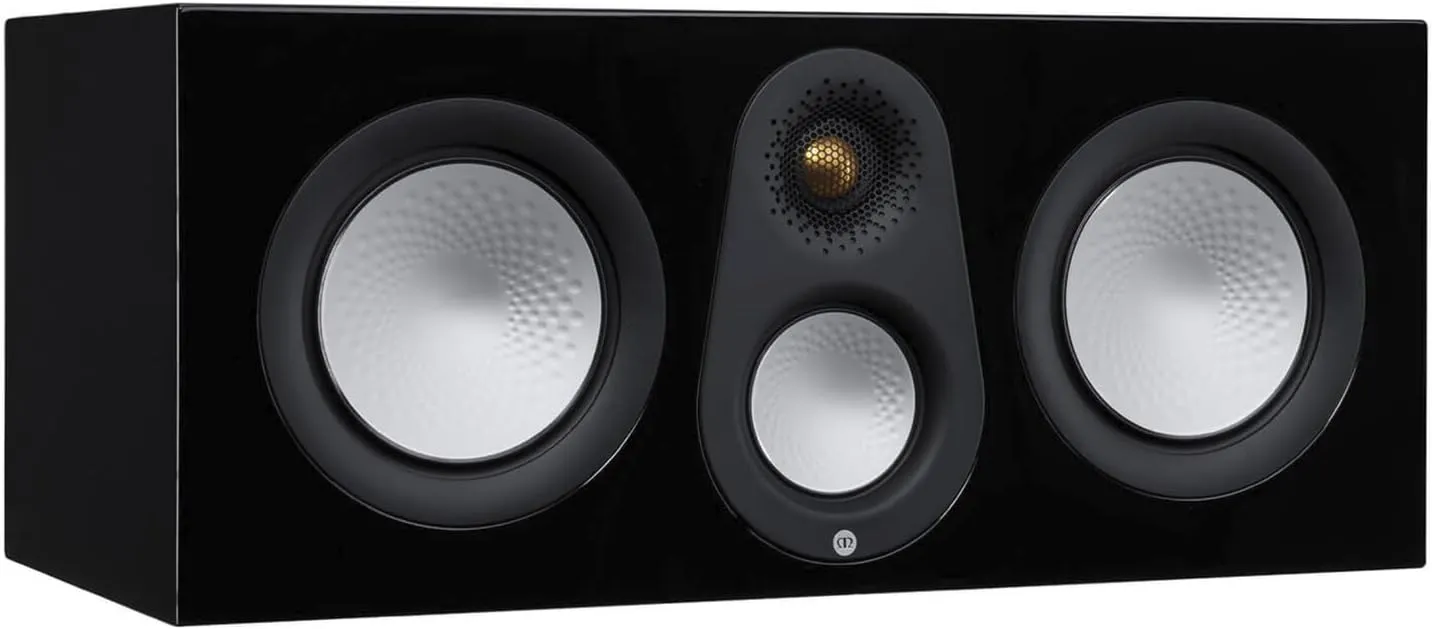 Monitor Audio Silver C250 Center Channel New 7G in Black Gloss