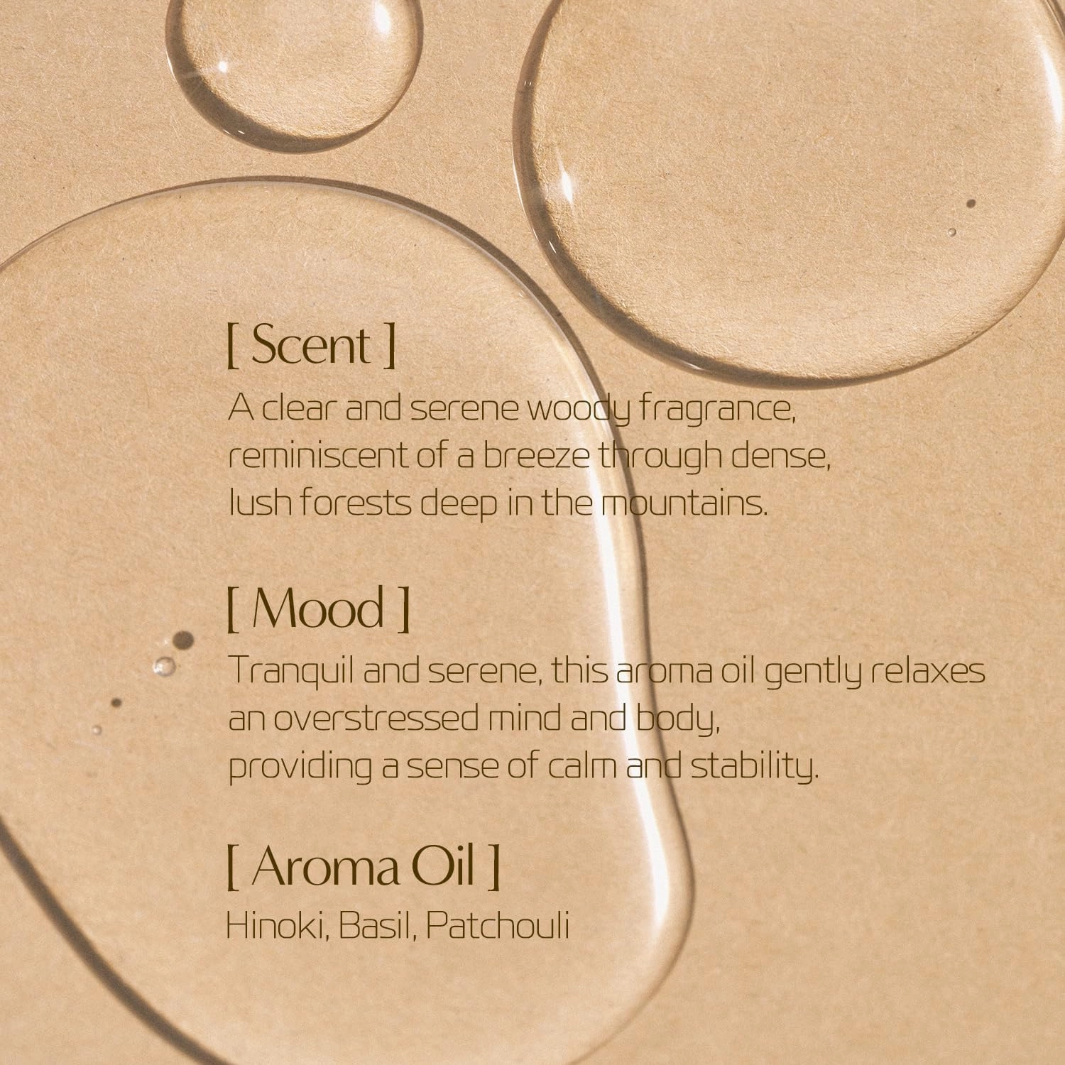 Mood Enhancer Serenity Face & Body Oil 2.7 fl.oz. (80ml) - Vegan Aromatherapy, Basil & Hinoki Scent, Hinoki Oil, Hydrating Facial, Body Oil for Nourishing, Glowy Skin, Gua Sha Oil