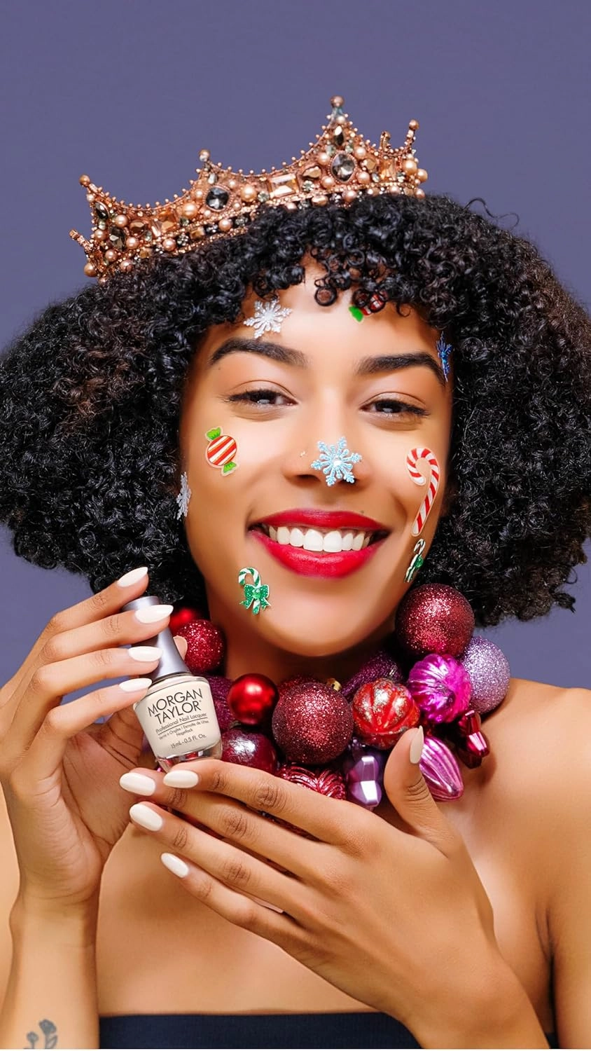 Morgan Taylor Holday Winter On My Wish List Value Packs - Professional Lacquer, Vibrant, Chip-Resistant, Fast-Drying, Long-Lasting, High-Shine, Perfect for Manicures & Pedicure (Pack #1, 3 pcs)