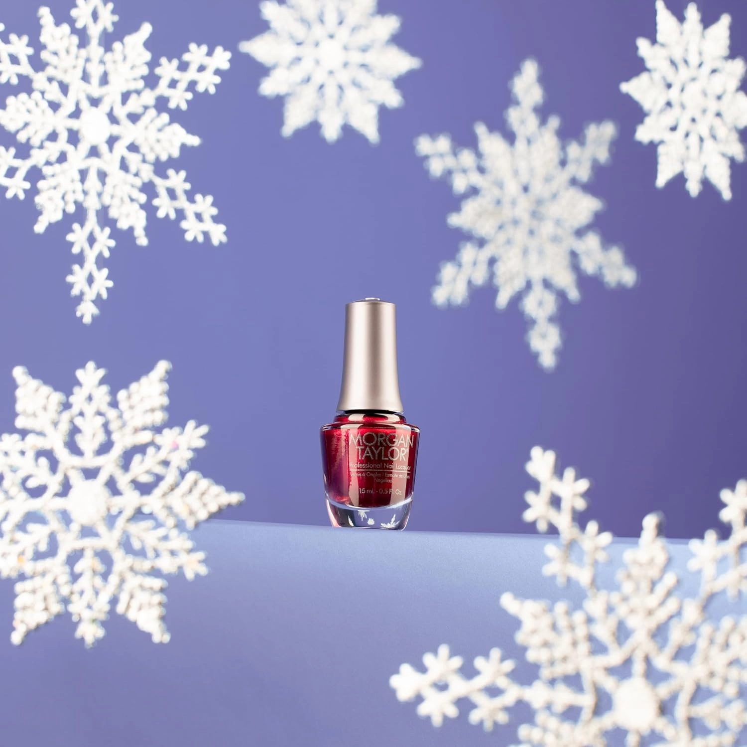 Morgan Taylor Holday Winter On My Wish List Value Packs - Professional Lacquer, Vibrant, Chip-Resistant, Fast-Drying, Long-Lasting, High-Shine, Perfect for Manicures & Pedicure (Pack #1, 3 pcs)