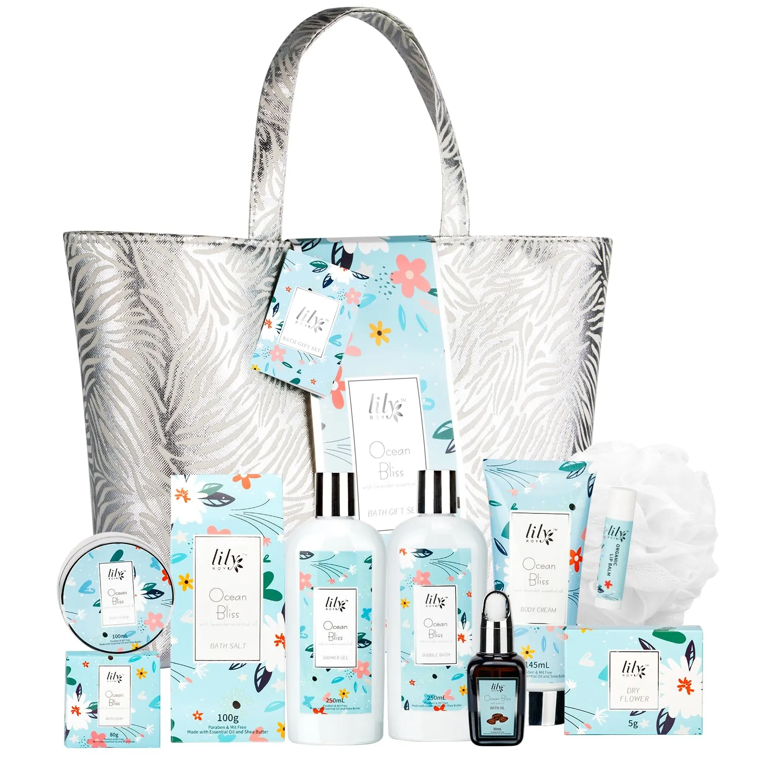 Mothers Day Gifts for Mom XXXL Relaxing Perfumes Spa Gift Set Luxury Bath & Body Gift Set with Shower Gel | Christmas, Birthday, Pampering Gifts for Her, Wife Self Care Bridal Shower Pamper Kit