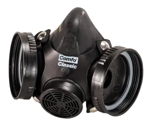 Msa Safety Sales, Llc 808072, Llc Small Comfo Classic Series Full Mask Air Purifying Respirator, Black