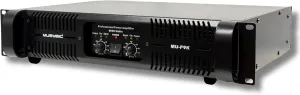 MUSYSIC 2-Channel Professional Power Amplifier – 9000W Peak PA Amp with ATR Technology – XLR/TRS Inputs, Banana Plug & Speakon Output – DJ, Karaoke Machine, Stereo Receivers
