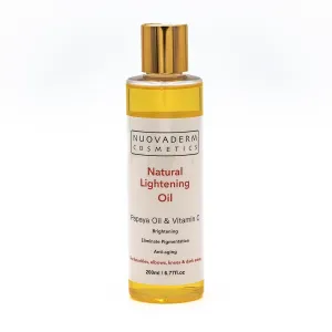 Natural Brightening Oil with Papaya, Vitamin C & Vitamin E for All Skin Types - Anti-Aging Brightening Serum for Face & Body - Moisturizing Face Oil for Fine Lines, Skin Rejuvenation