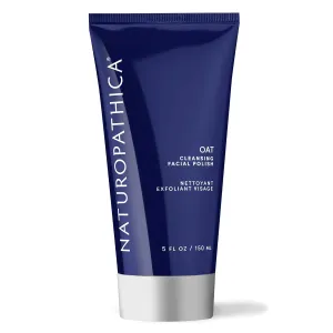 Naturopathica Oat Cleansing Facial Polish - Multi-Use Facial Cleanser - Face Scrub & Facial Mask - Exfoliating Face Wash for Women & Men - Face Exfoliate - Gentle Exfoliating Face Wash - 5 floz
