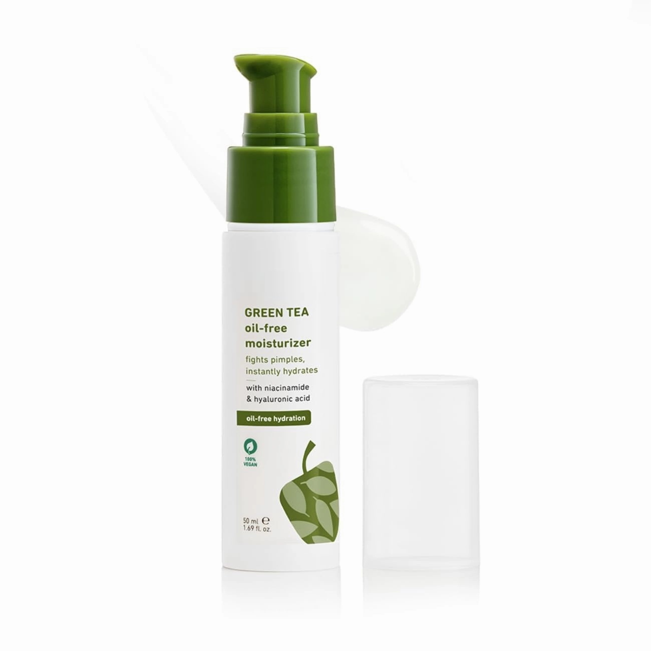 NC Green Tea Oil-Free Face Moisturizer | With Niacinamide & Hyaluronic Acid | Fights Pimples & Hydrates | Fades Blemishes & Brightens Skin | Non-Sticky & Long-Lasting Moisturizer for Face | 50ml