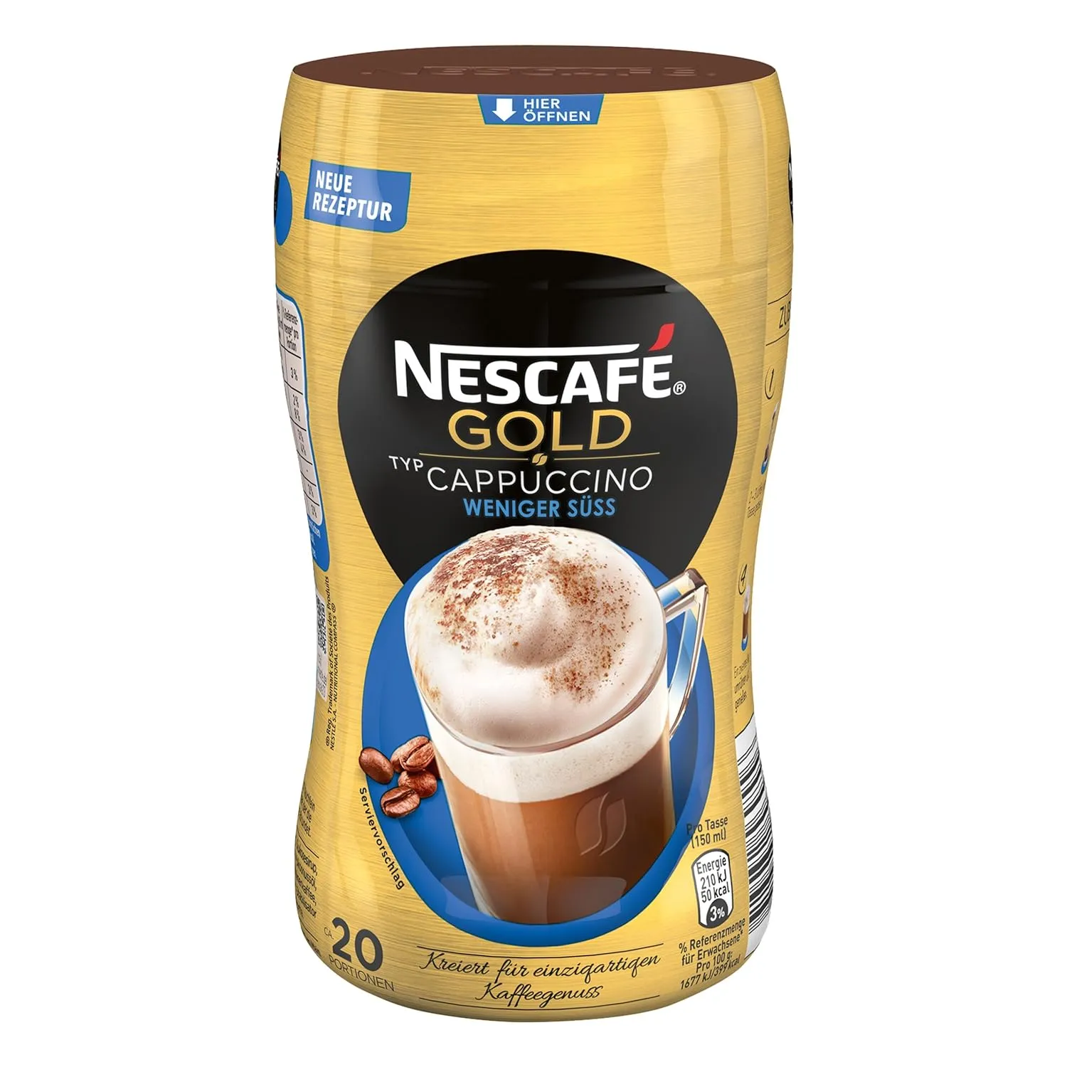 Nescafé Cappuccino less sweet 250 g