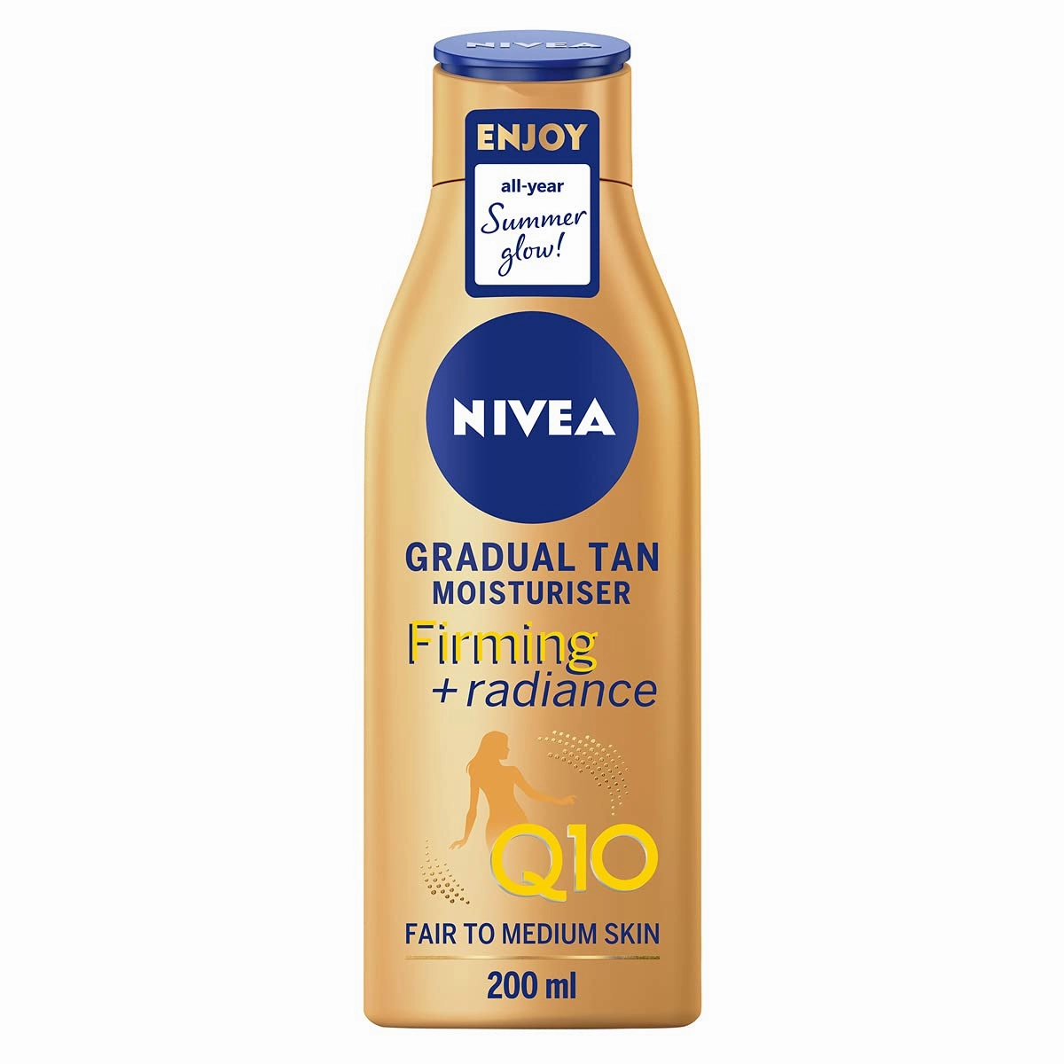 NIVEA Q10 Firming   Radiance Gradual Tan Moisturiser 200ml