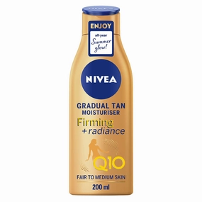 NIVEA Q10 Firming   Radiance Gradual Tan Moisturiser 200ml