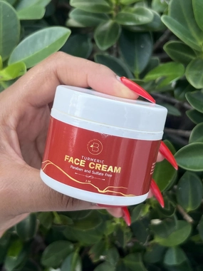 Nourishing Face Cream | Natural Ingredients like Turmeric, Aloe Vera and Glycerin | Improve Skin texture | Anti-Aging | Perfect Moisture