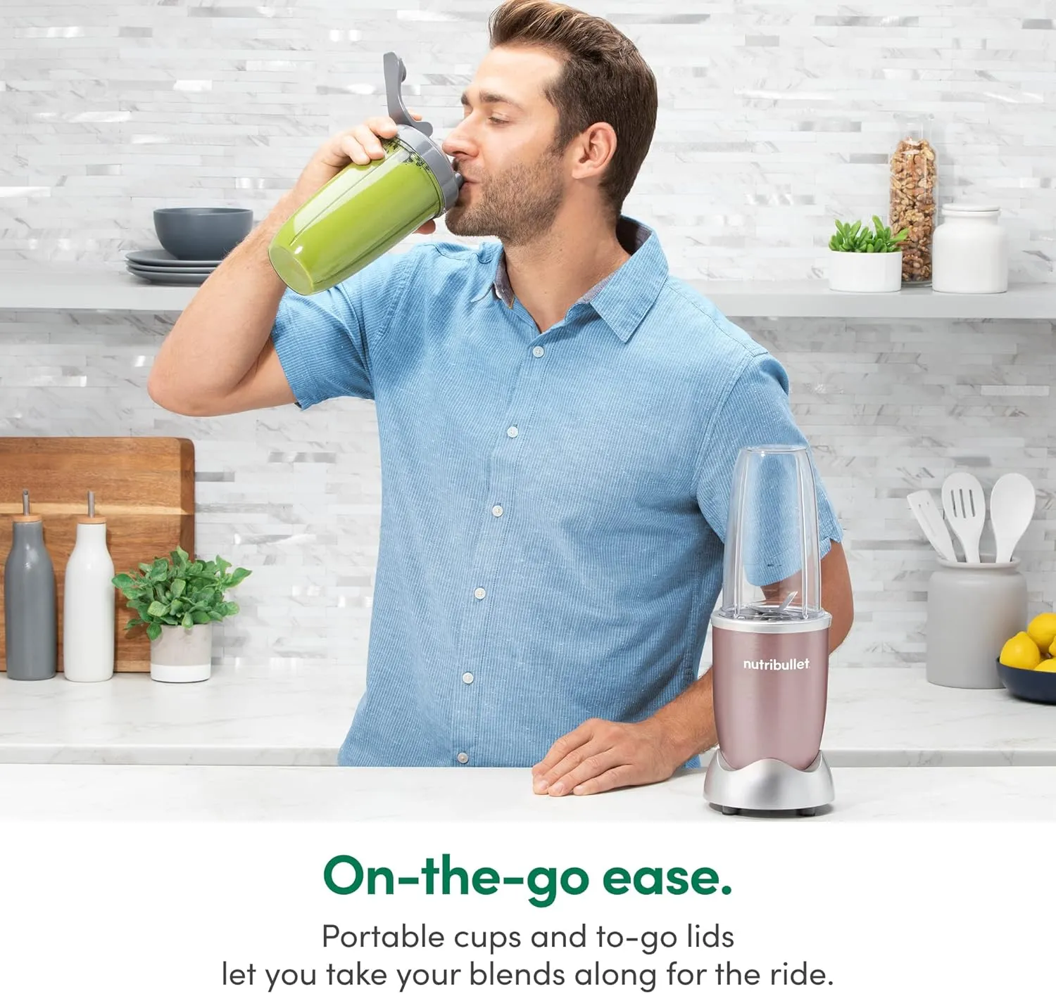 NutriBullet NB9-1301RG Pro 13 Pcs Rose Gold, 900W