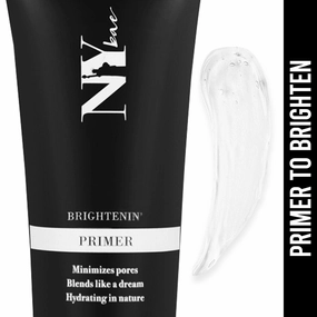 NY Bae Brightenin' Primer - 15 g| Face Primer| For Brightening & Radiant Glow| Removes Creases| Even Skin Tone| All Skin Types| Matte|