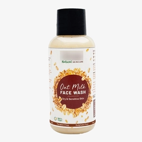 Oat Milk Face Wash | Cleanses, Hydrates & Soothes | Suitable for Dry & Sensitive Skin | Sulfate & Paraben-Free Face Wash | For Men & Women | 50 ml