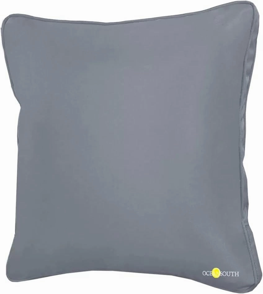 Oceansouth Boat Deck Pillow/Outdoor Waterproof Throw Pillow (Pacific Blue, 16" x 16") Cushion Outdoor Furniture Lumbar Back for Chair Patio seat Cover Chairs Home Decor Pillows Waterproof Bed Garden