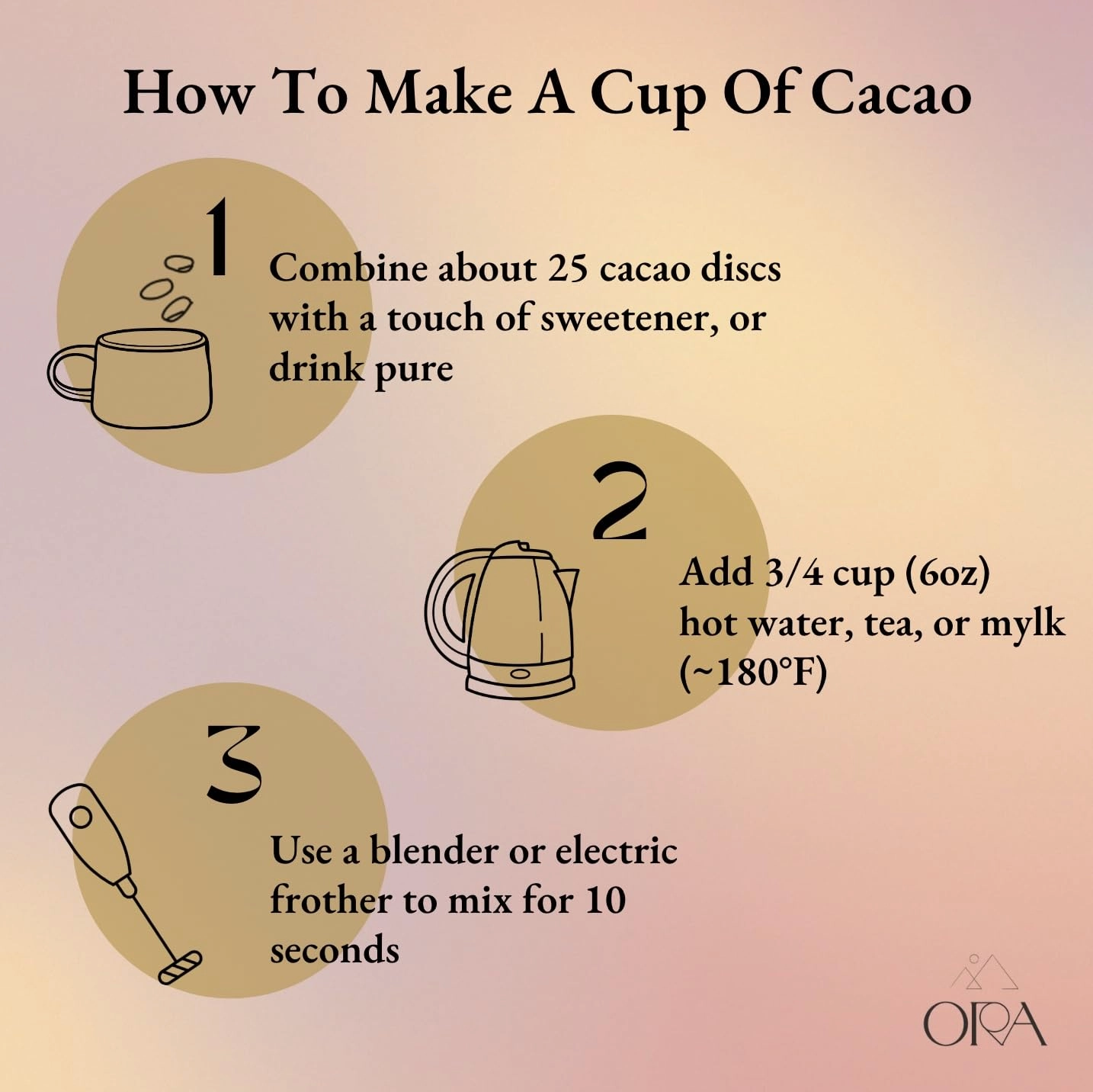 ORA Ceremonial Cacao - Uplifting Uganda - Organic 100% Cacao - Ethical - Regenerative - High Flavanol - Coffee Alternative - Better Energy - Heavy Metals Tested - Unsweetened - 16oz