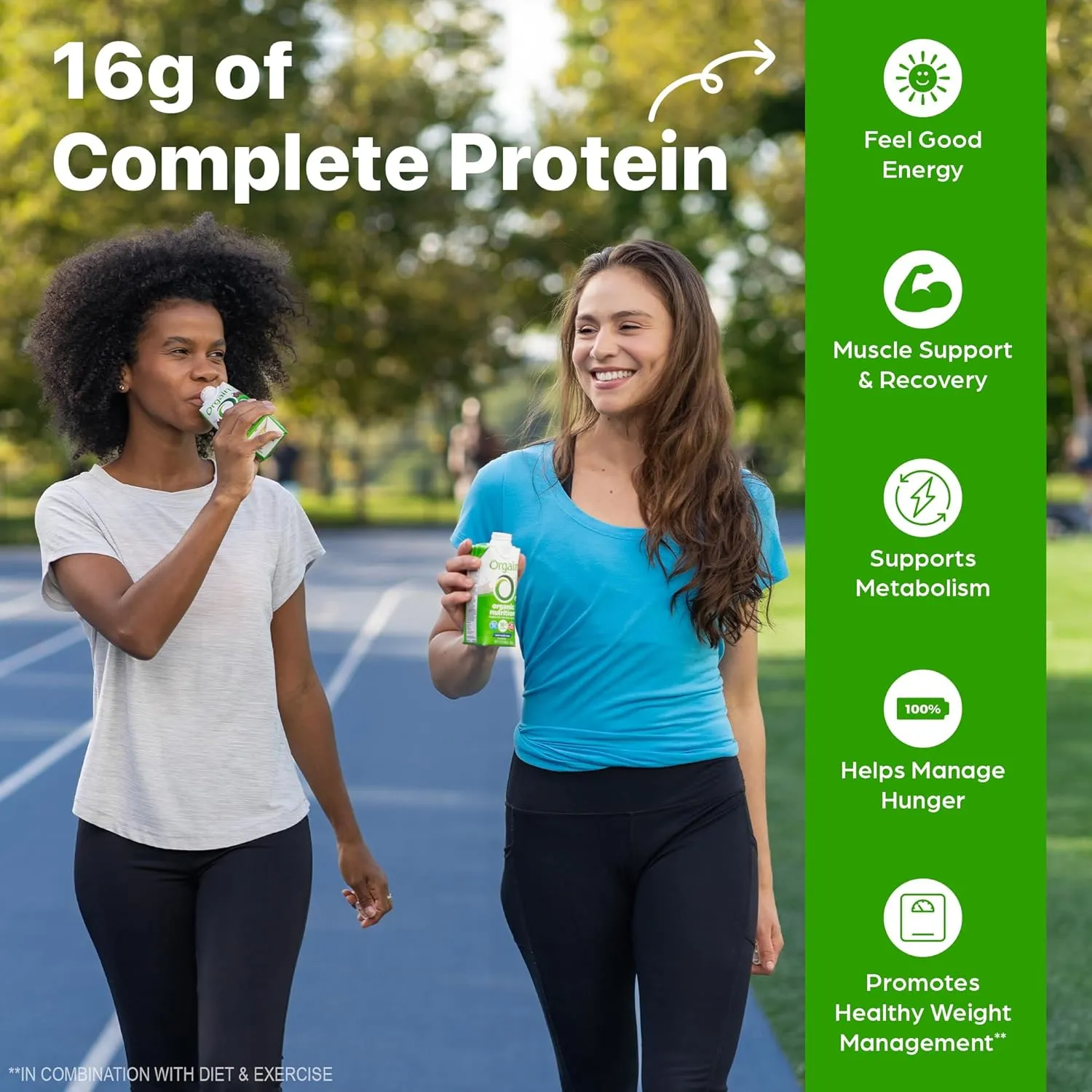 Orgain Organic Nutritional Protein Shake, Creamy Chocolate Fudge - 16g Grass Fed Whey Protein, Meal Replacement, 20 Vitamins & Minerals, Fruits & Vegetables, Gluten Free, Non-GMO, 11 Fl Oz (12 Pack)