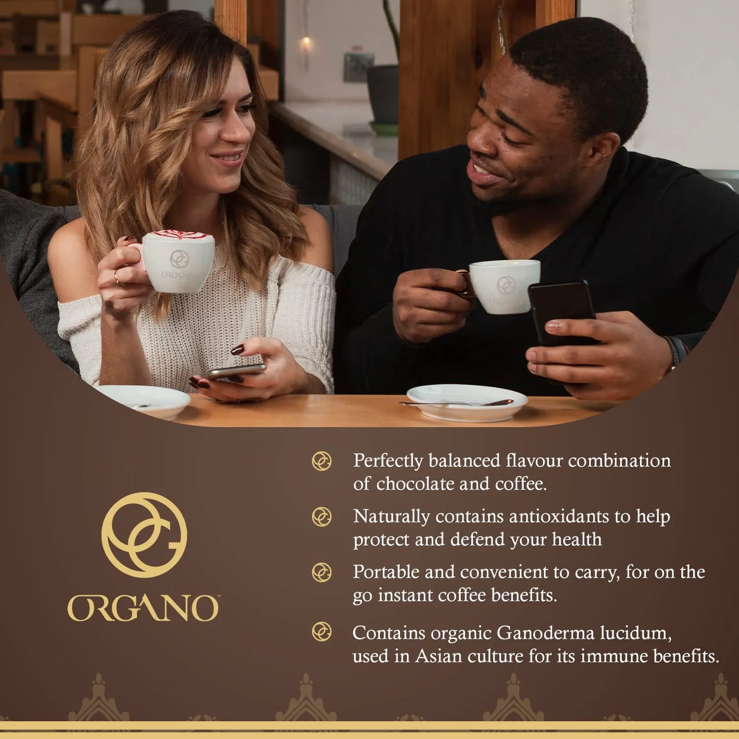 ORGANO Gourmet Cafe Mocha (15 sachets)