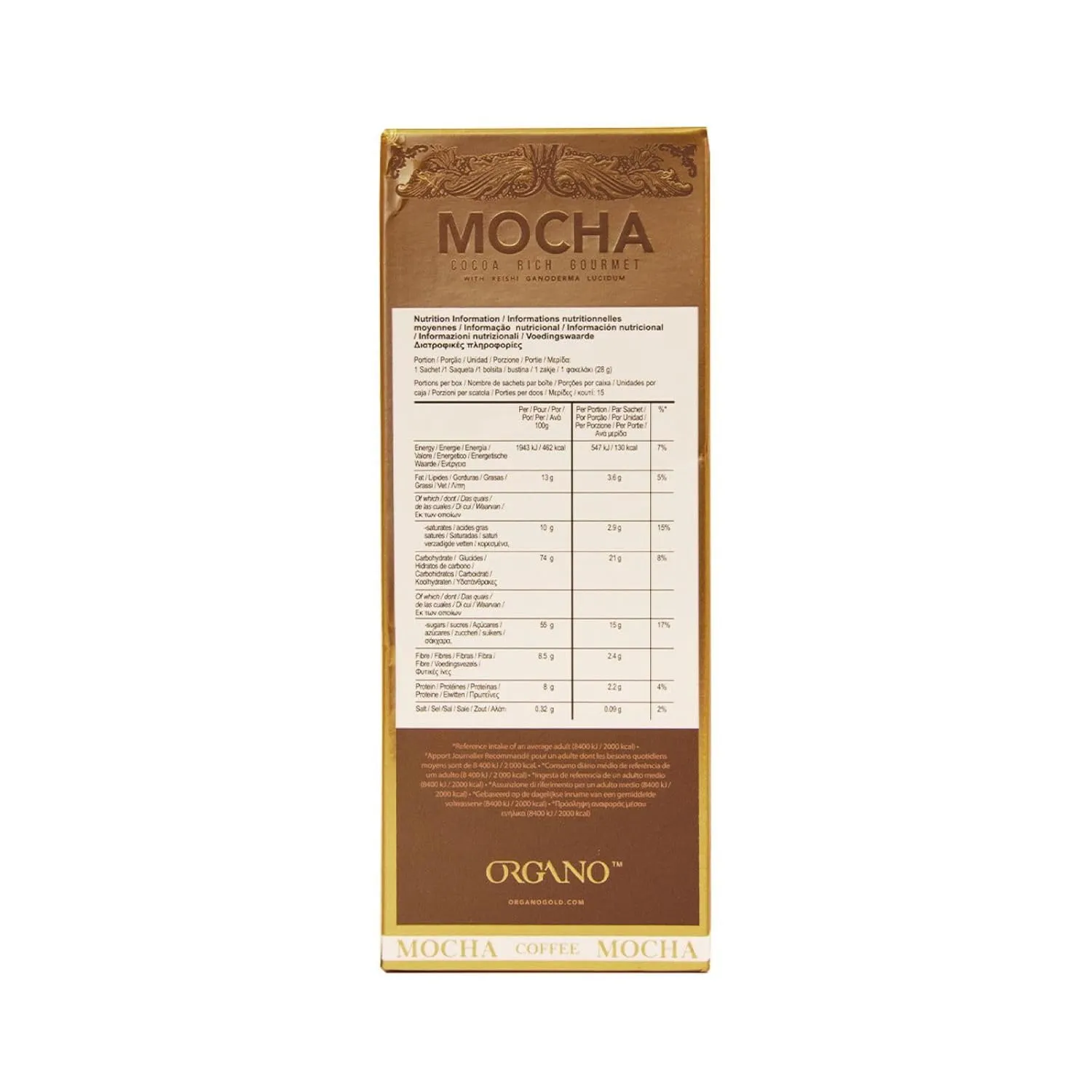 ORGANO Gourmet Cafe Mocha (15 sachets)