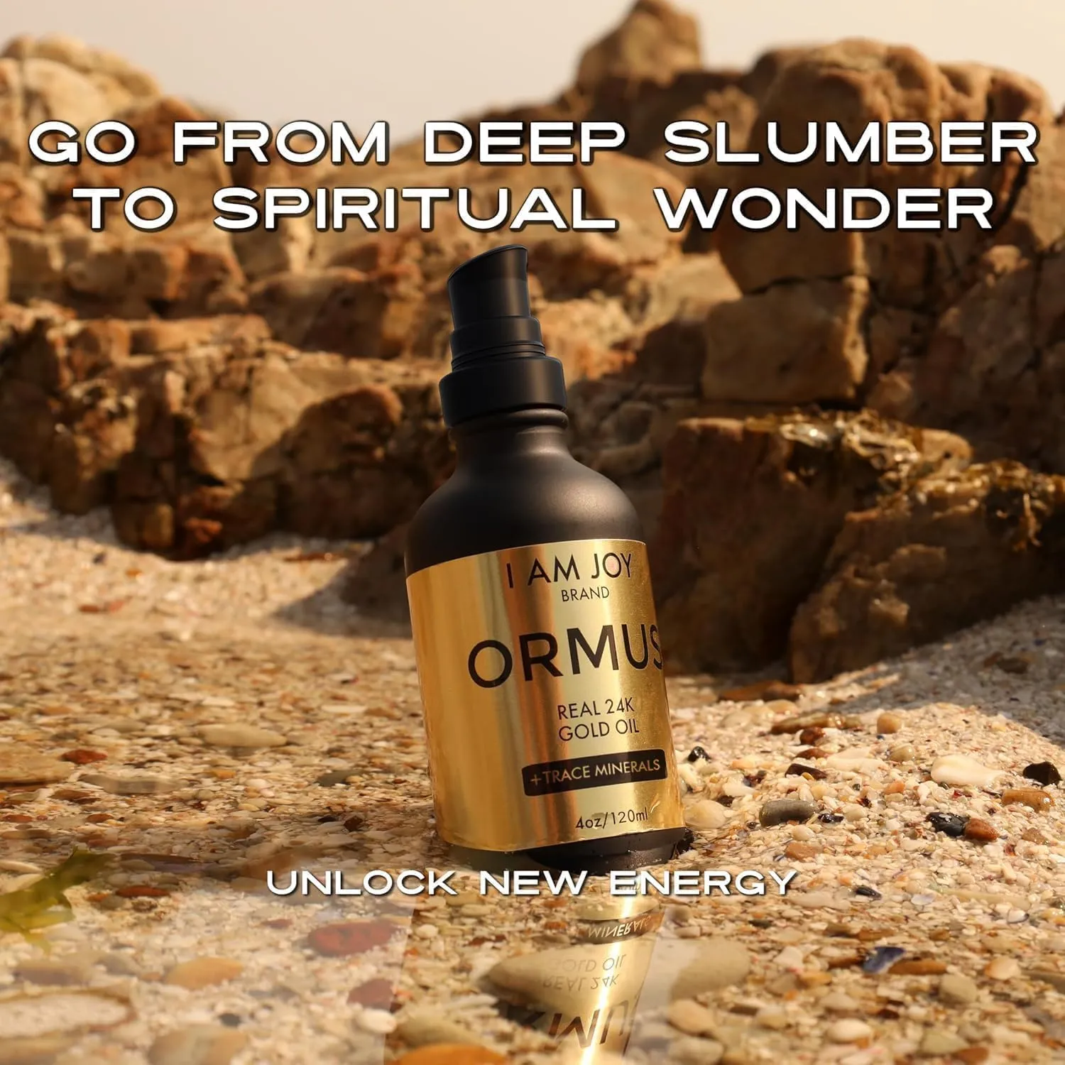 Ormus Gold Oil Monoatomic Helps to Decalcify Pineal Gland, Repair DNA, Increase Manifestation Speed - Rich with Minerals Platinum, Iridium Using Non Chemical Solvent Extraction 4oz