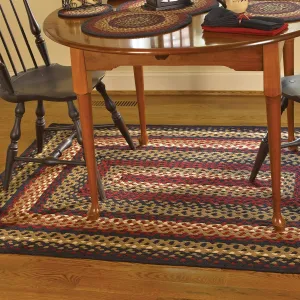 Park Designs Folk Art Braided Oval Rug 32" x 42"