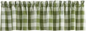 Park Designs Sage Buffalo Check Valance 72''X14''