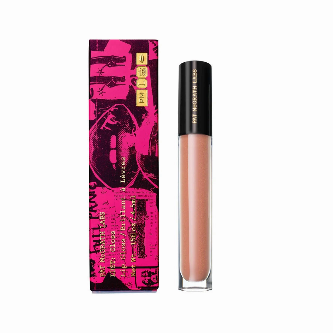 Pat McGrath Lust: Gloss Lip Gloss - Flesh Astral (Rose With Gold Shimmer)