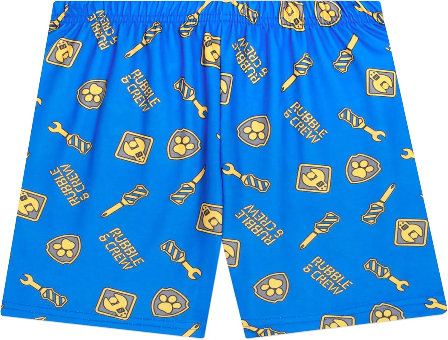 Paw Patrol Pajamas | Summer Pajamas For Boys | Rubble And Crew Boys Short Pajama Set
