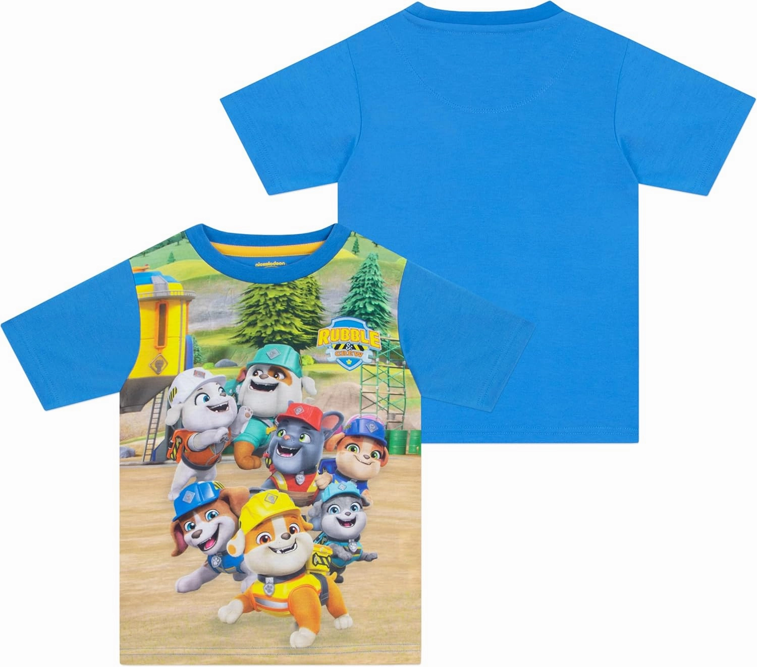 Paw Patrol Pajamas | Summer Pajamas For Boys | Rubble And Crew Boys Short Pajama Set