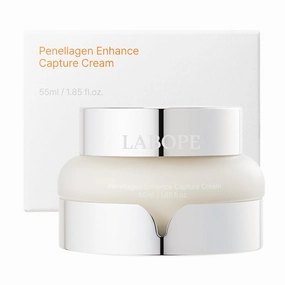 Penellagen Enhance Capture Cream - Daily Korean Moisturizer Face Cream - Starfish Collagen Extract - Silicone Free, Paraben-free, Mineral Oil Free - Anti Aging Face Cream - 1.85 oz