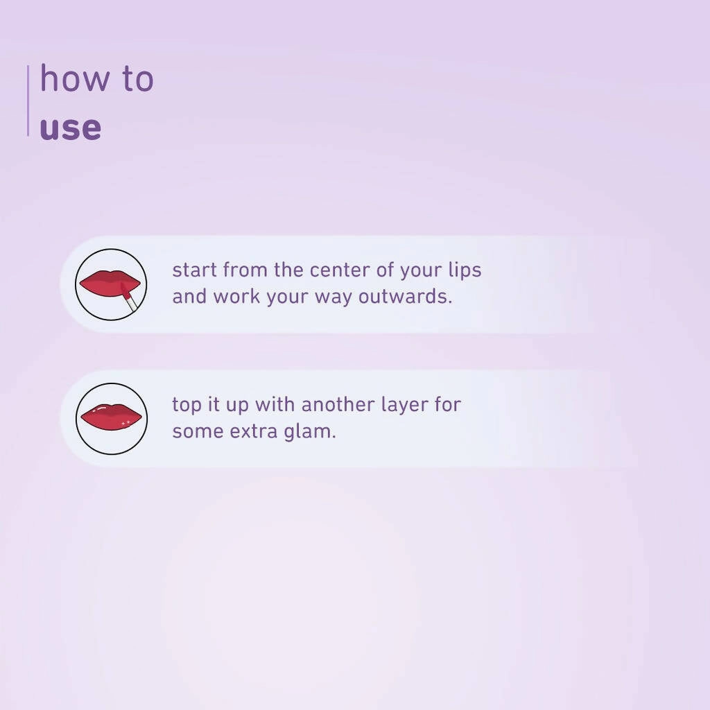 Plum Glassy Glaze Lip Lacquer 3-in-1 Lipstick   Lip Balm   Gloss 04 Blushing Babe