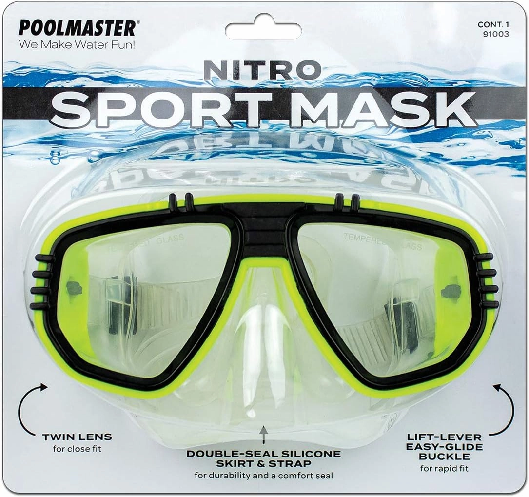 Poolmaster Nitro Sport Swim Mask, Green