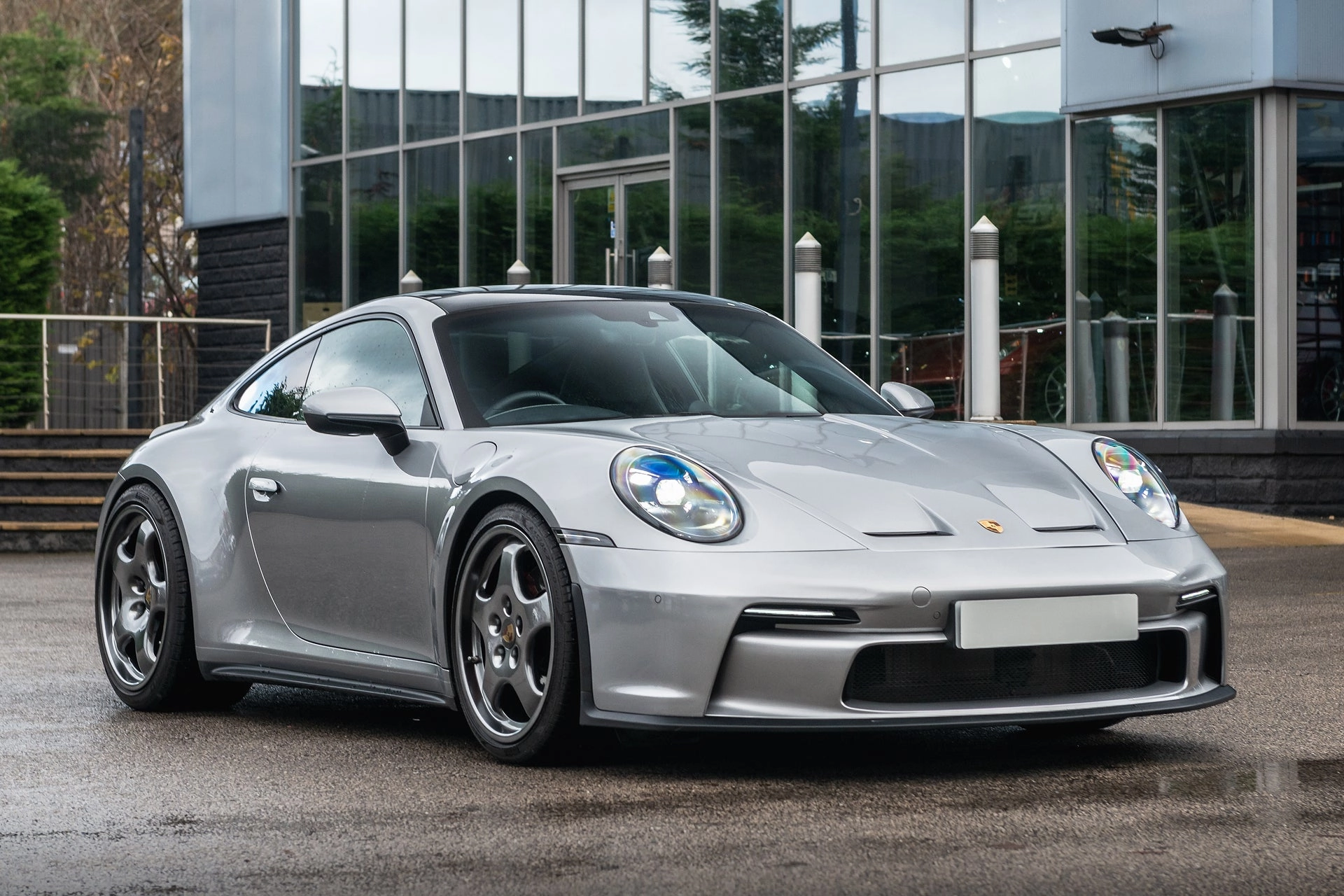 Porsche Targa 992 - Silver Exterior