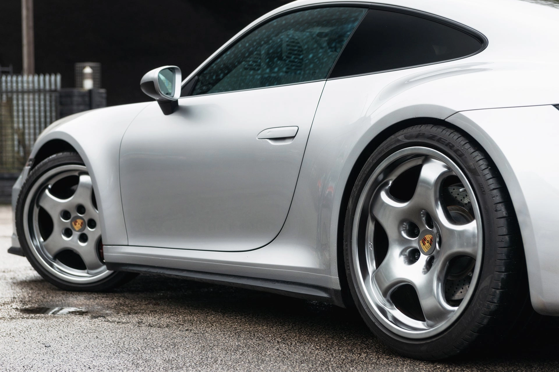 Porsche Targa 992 - Silver Exterior