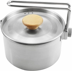 Pour Over Coffee Outdoor Stainless Steel Kettle Portable Camping Pot Coffee Pot Tea Pot Mountain Climbing Hiking Cooking Tools Travel Hiking Cooking Equipment T