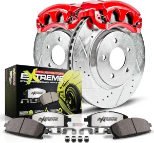 Power Stop KC3038A-26 Front Z26 Street Warrior Brake Kit Subaru For Subaru Baja, Subaru Forester, Subaru Impreza, Subaru Legacy, Subaru Outback [Model Specific]