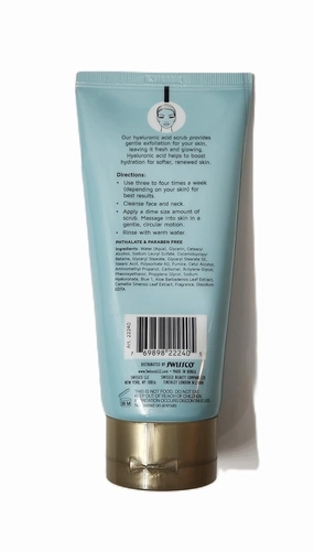 Precision Beauty Hyaluronic Acid Face Scrub, Ultra Hydrating, Exfoliating, 5.75 oz
