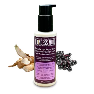 Princess Mudd Elderberry Royal Glow Skin Smoothing Cream with Aloe Vera and Batana Oil | 4 oz