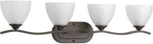 Progress Lighting P300098-020 Laird Four-Light Bath, Antique Bronze