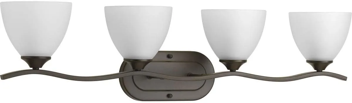 Progress Lighting P300098-020 Laird Four-Light Bath, Antique Bronze