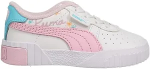 Puma Toddler Girls Cali Spring Sketchbook Lace Up Sneakers Shoes Casual - White - Size 9 M, 39136201